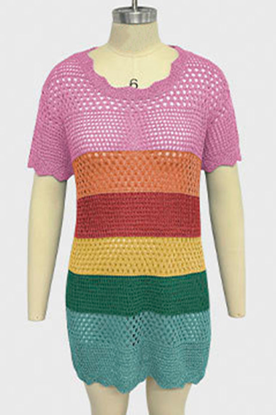 Crochet Scalloped Edge Cover-Up