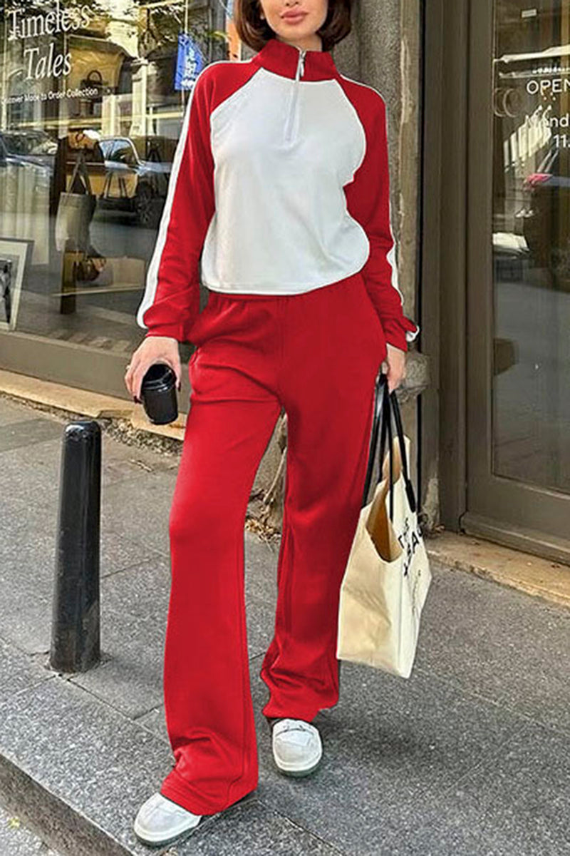 Sporty Two-Piece Workout Set