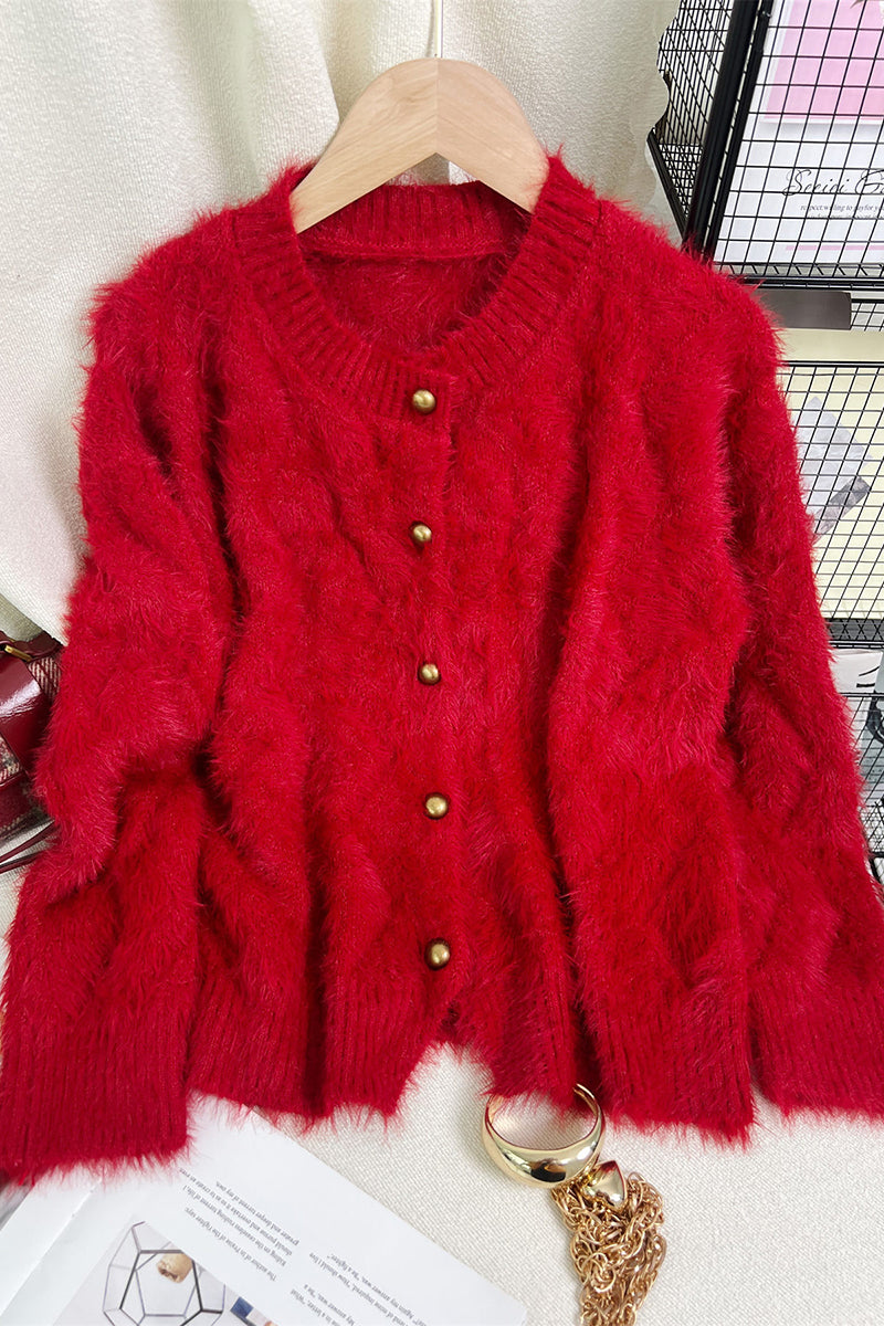 Cozy Button-Up Cardigan