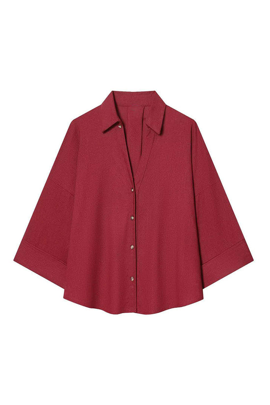 Classic Button-Up Blouse