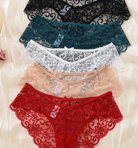 Elegant Lace Trim Panty