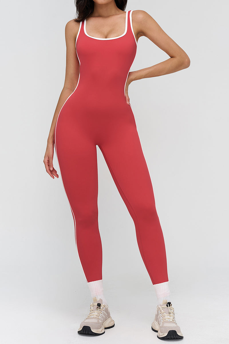 Sleek Sleeveless Bodycon Jumpsuit
