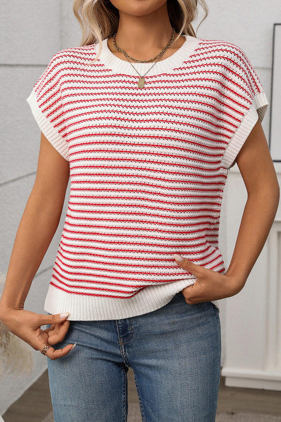 Striped Sweater Vest