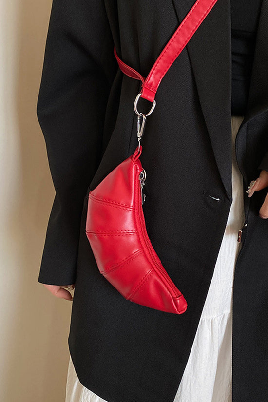 Sleek Curved Mini Belt Bag