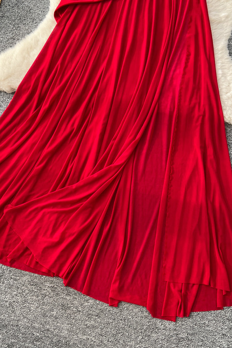 Elegant Sleeveless A-Line Dress