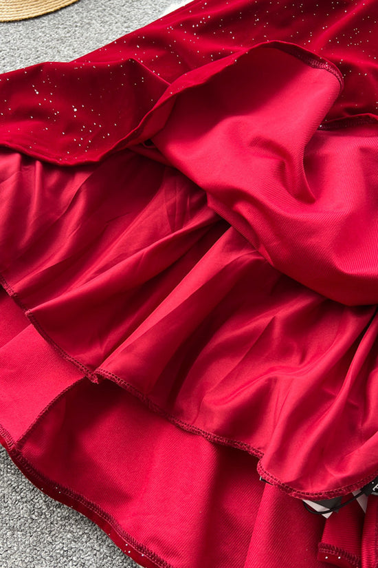 Elegant Sleeveless Beaded Evening Dress