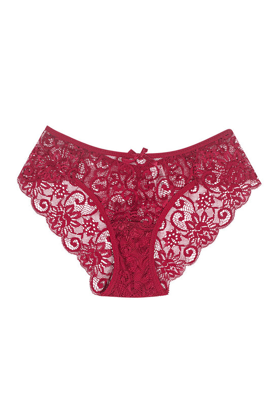 Elegant Lace Trim Panty
