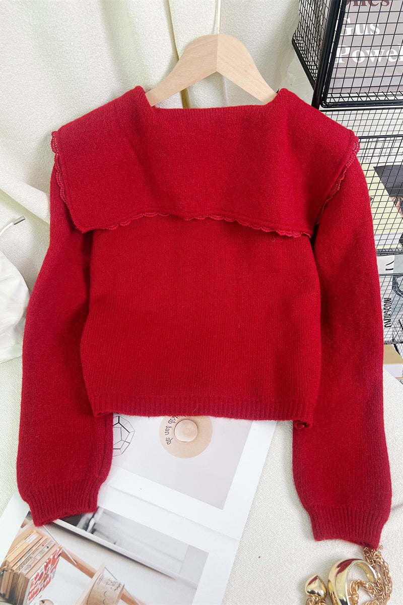 Elegant Button-Down Cardigan with Collar