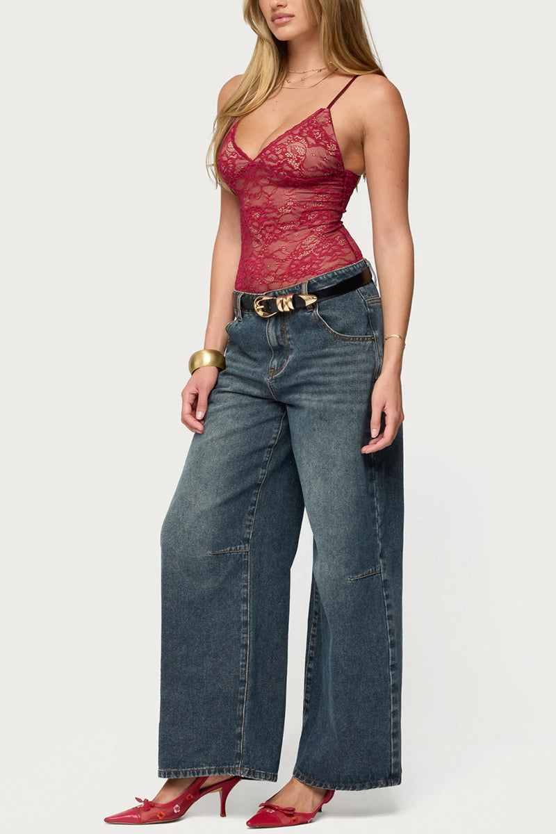 Elegant Lace Tank Top