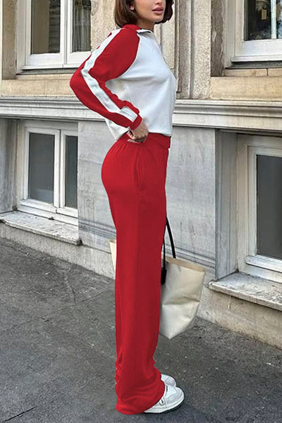 Sporty Two-Piece Workout Set