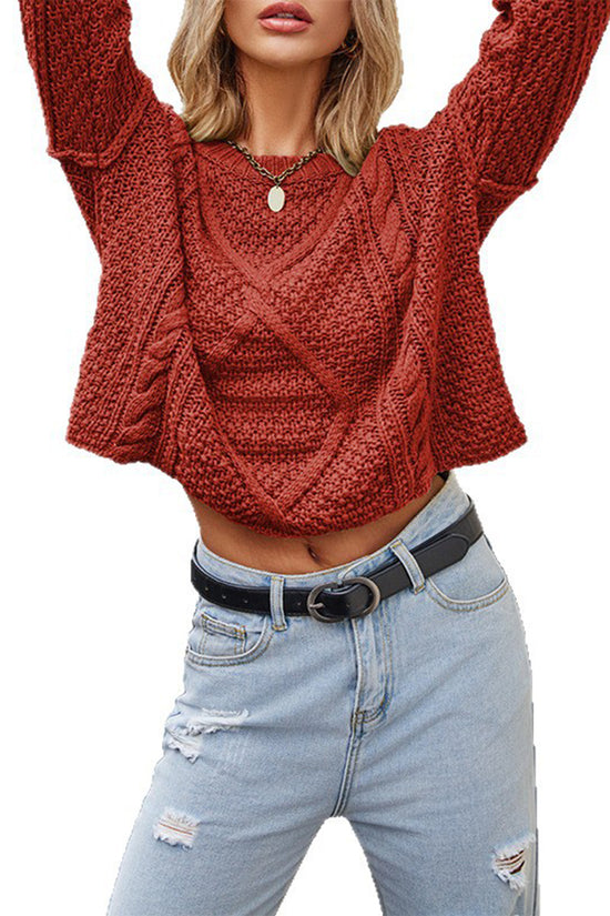 Cozy Knit Cable Sweater