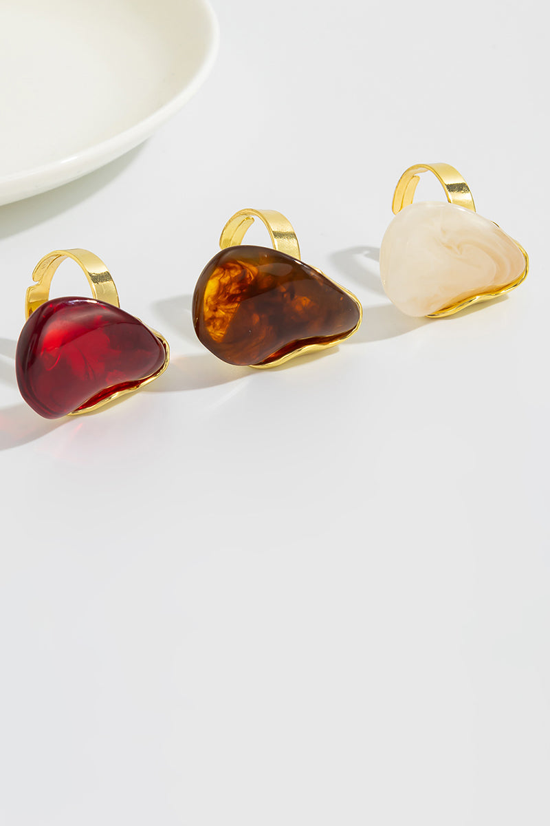 Sculpted Statement Ring