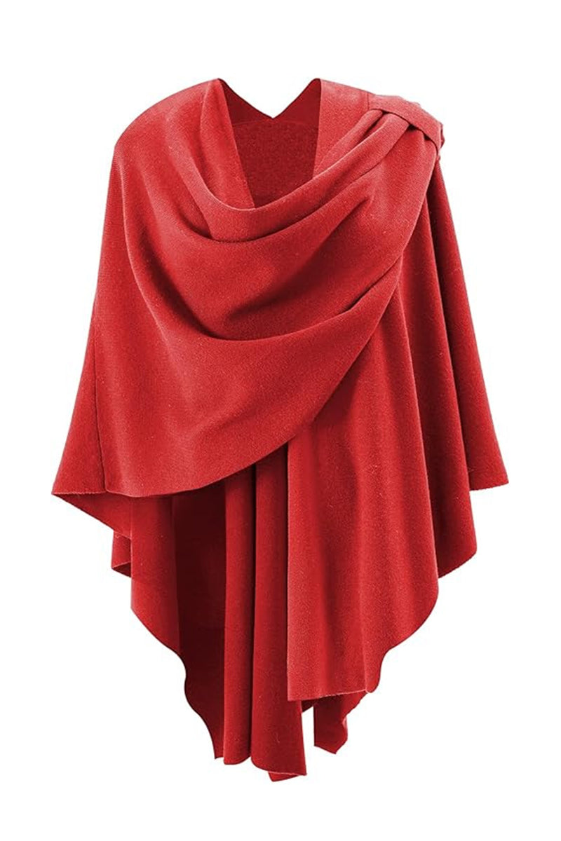 Elegant Draped Cardigan