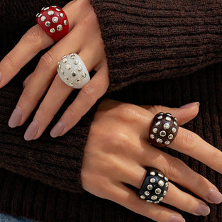 Studded Bangle Bracelet