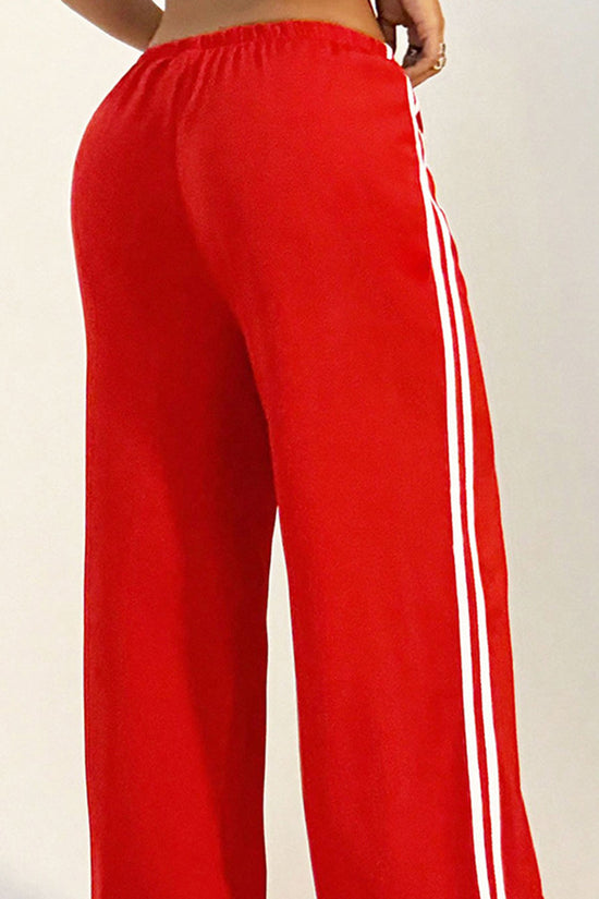 Relaxed Fit Wide Leg Joggers