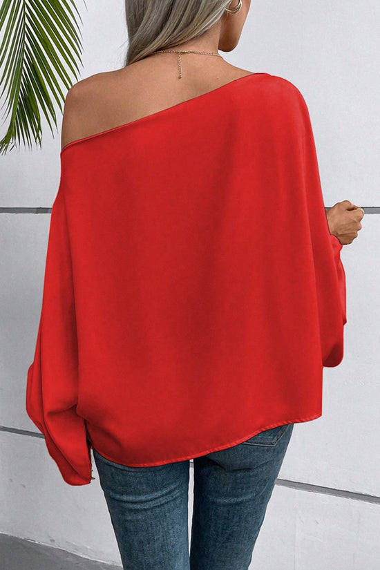 Off-Shoulder Elegant Blouse