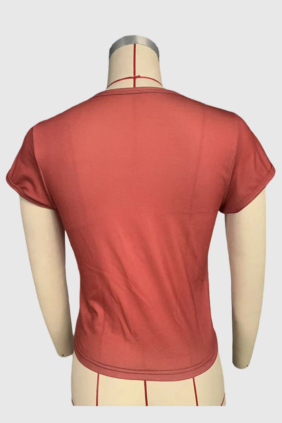 Stylish Printed Short Sleeve Tee