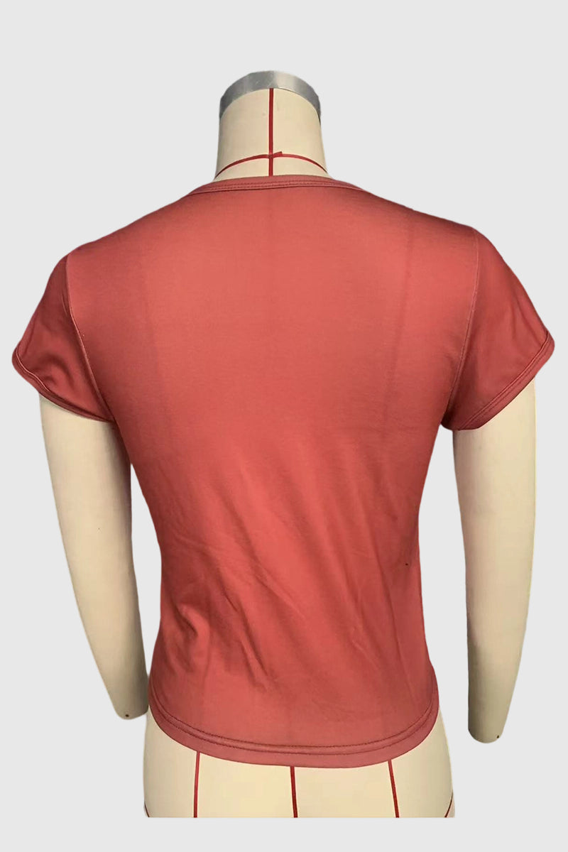 Stylish Printed Short Sleeve Tee