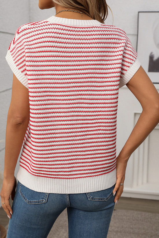 Striped Sweater Vest