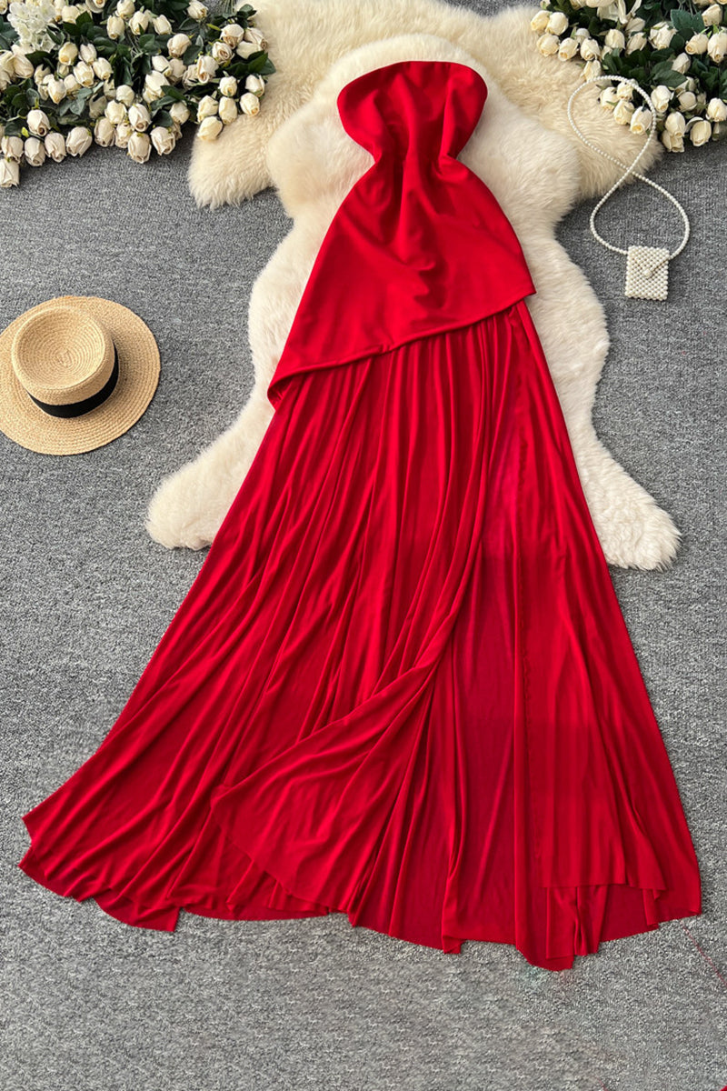 Elegant Sleeveless A-Line Dress