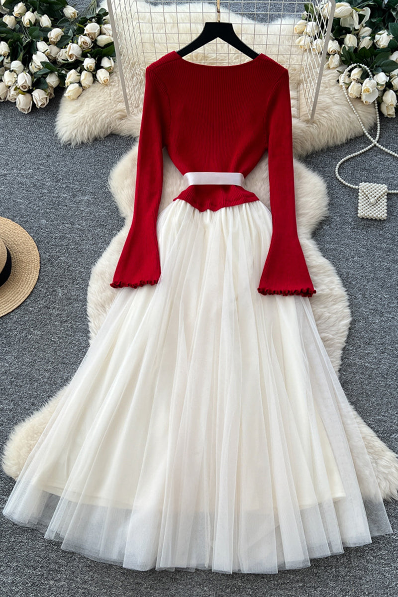 Elegant Sleeveless Bow Detail Casual Dress