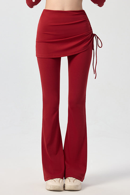 Ruched Skirted Active Leggings