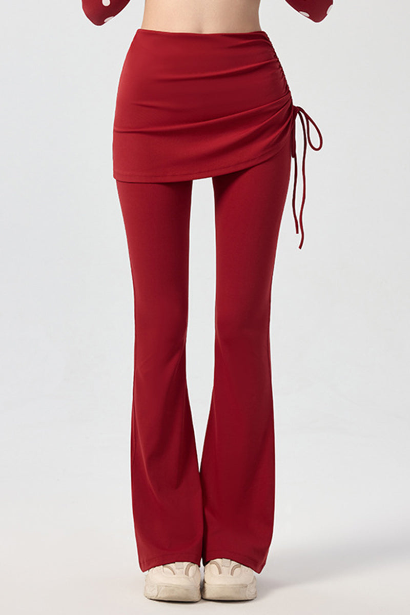 Ruched Skirted Active Leggings
