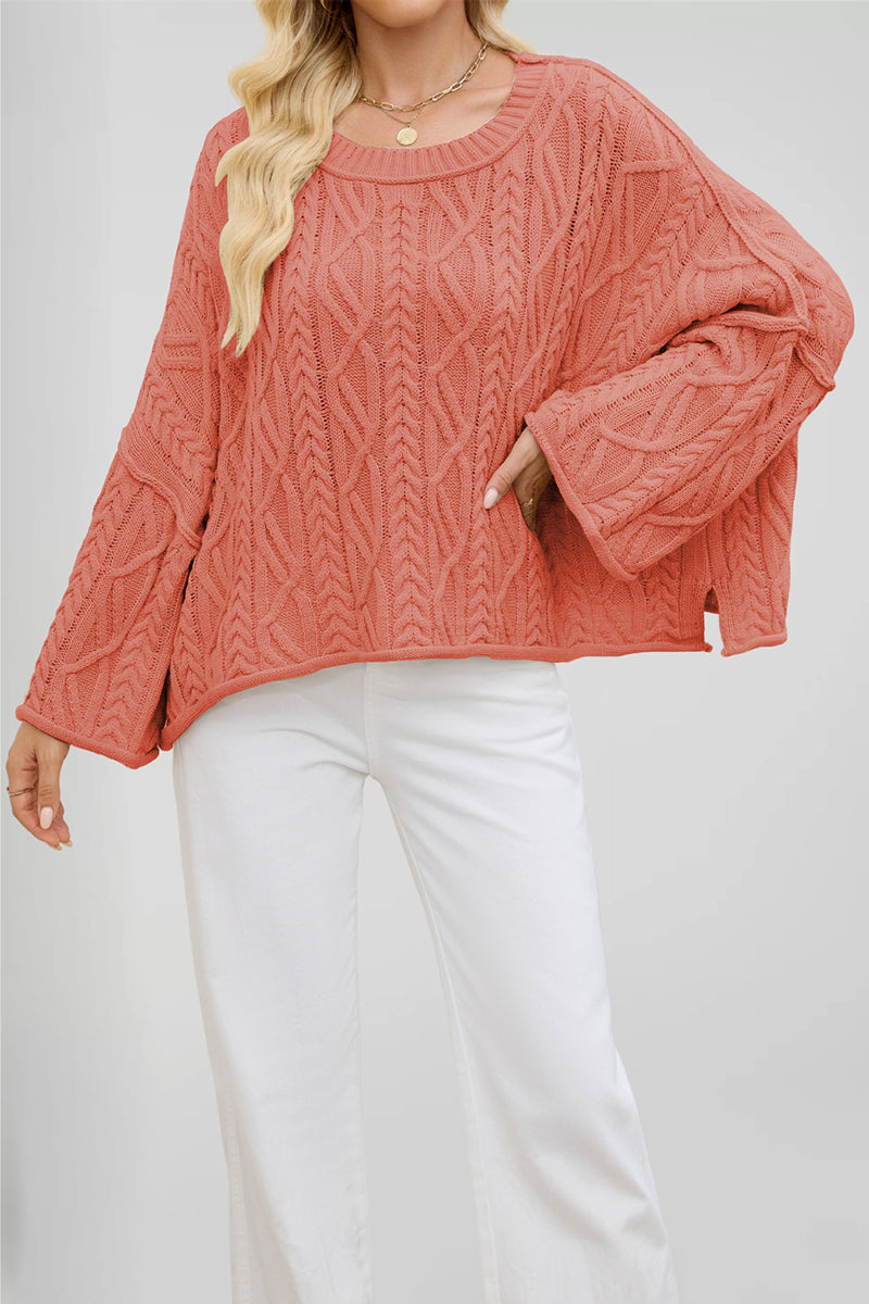 Cable Knit Oversized Sweater