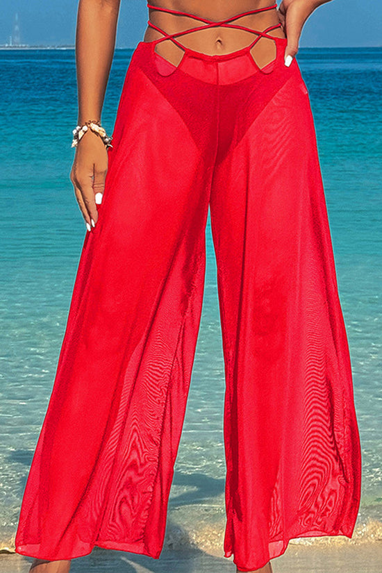 Elegant Beach Cover-Up Pants