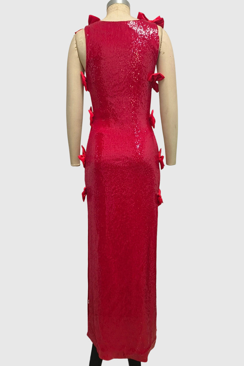 Elegant Sleeveless Bodycon Evening Dress