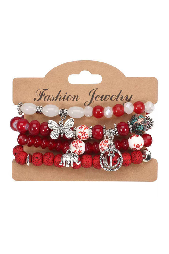 Multilayer Charm Bracelet