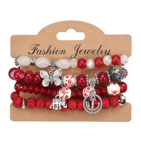 Multilayer Charm Bracelet