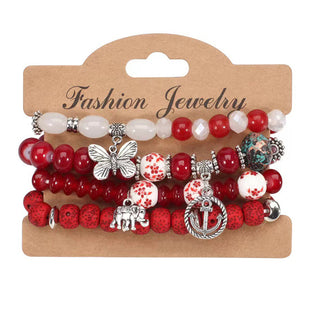 Multilayer Charm Bracelet