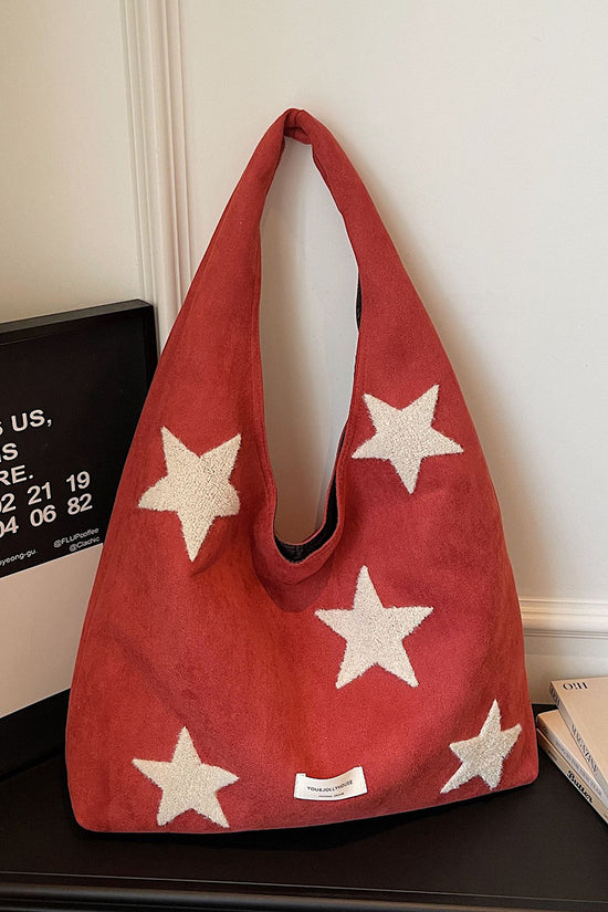 Star-Patterned Tote Bag