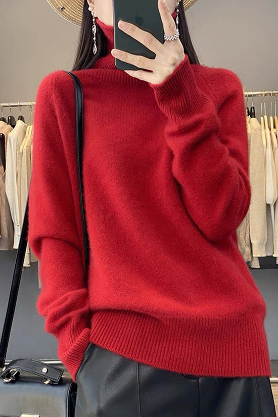 Cozy Turtleneck Oversized Sweater