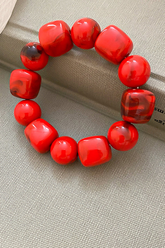 Stylish Geometric Beaded Bracelet