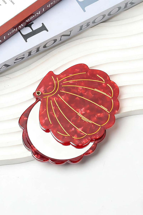 Seashell Compact Mirror