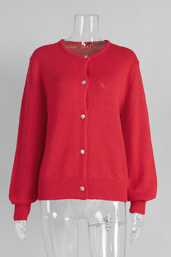Classic Button-Up Cardigan
