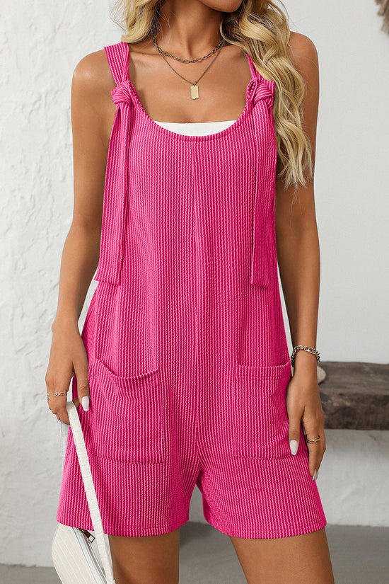 Tie Strap Sleeveless Romper