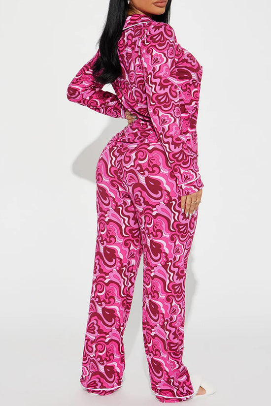 Cozy Classic Pajama Set with Contrast Trim