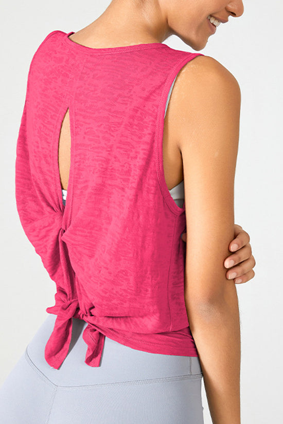 Sleeveless Bodycon Active Top