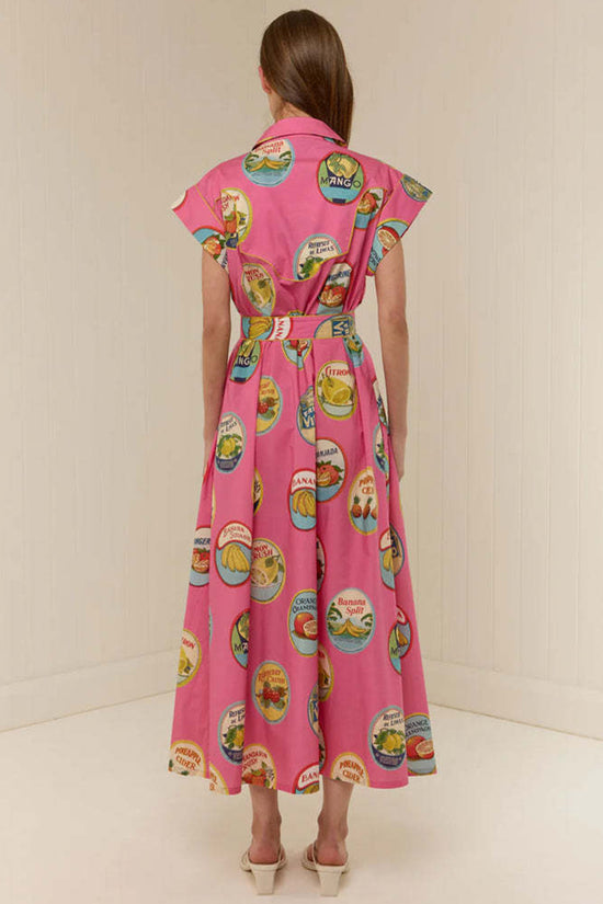 Graphic Print Short Sleeve Casual Dress