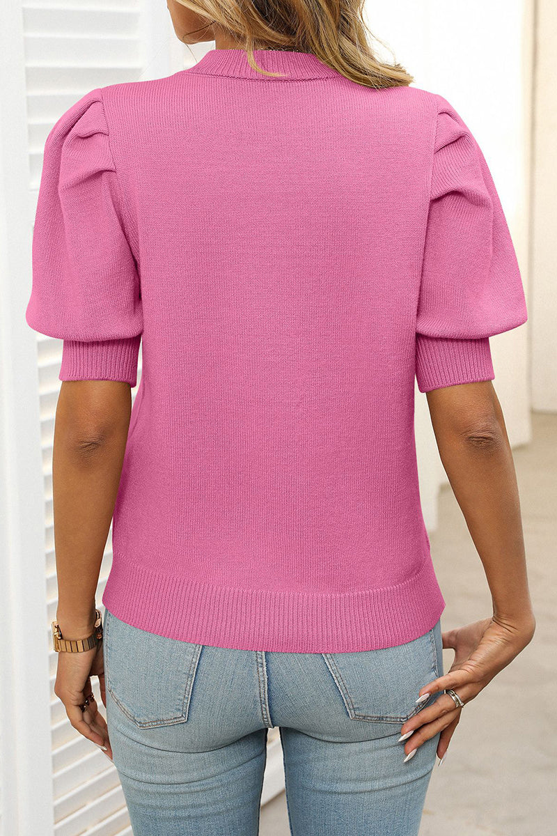 Elegant Puff Sleeve T-Shirt