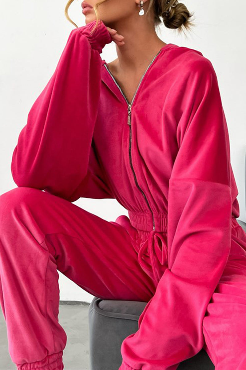 Relaxed Fit Hoodie and Jogger Set