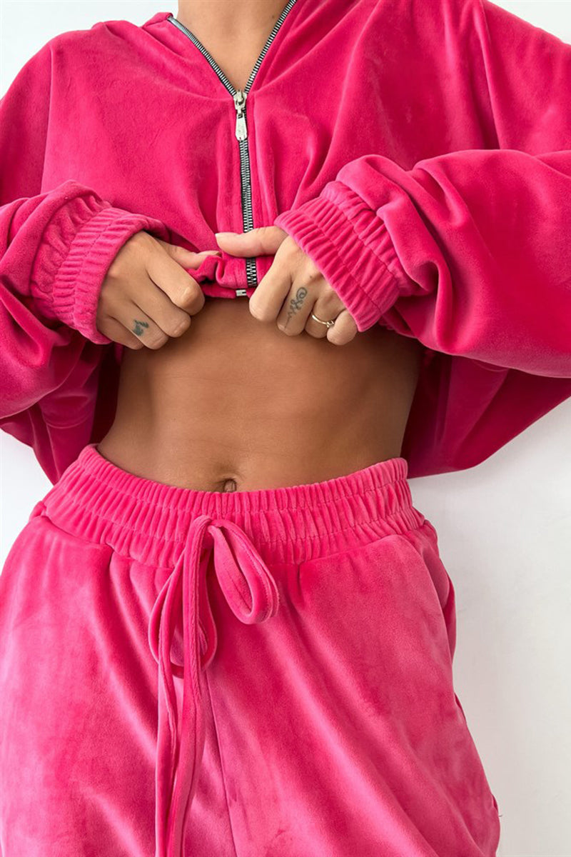 Relaxed Fit Hoodie and Jogger Set