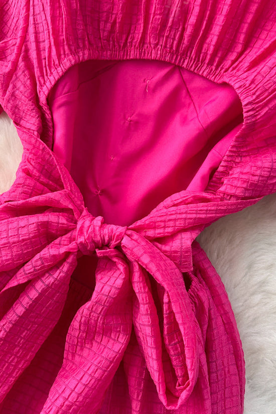 Effortless Tiered Button-Detail Dress