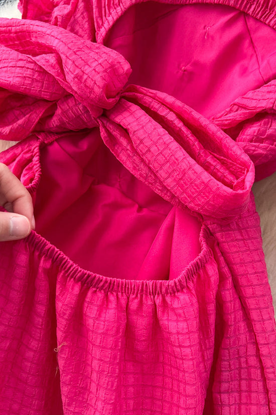 Effortless Tiered Button-Detail Dress