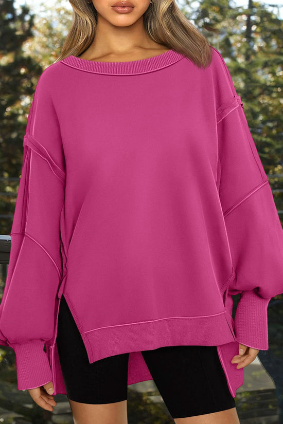 Oversized Dropped Shoulder Sweatshirt