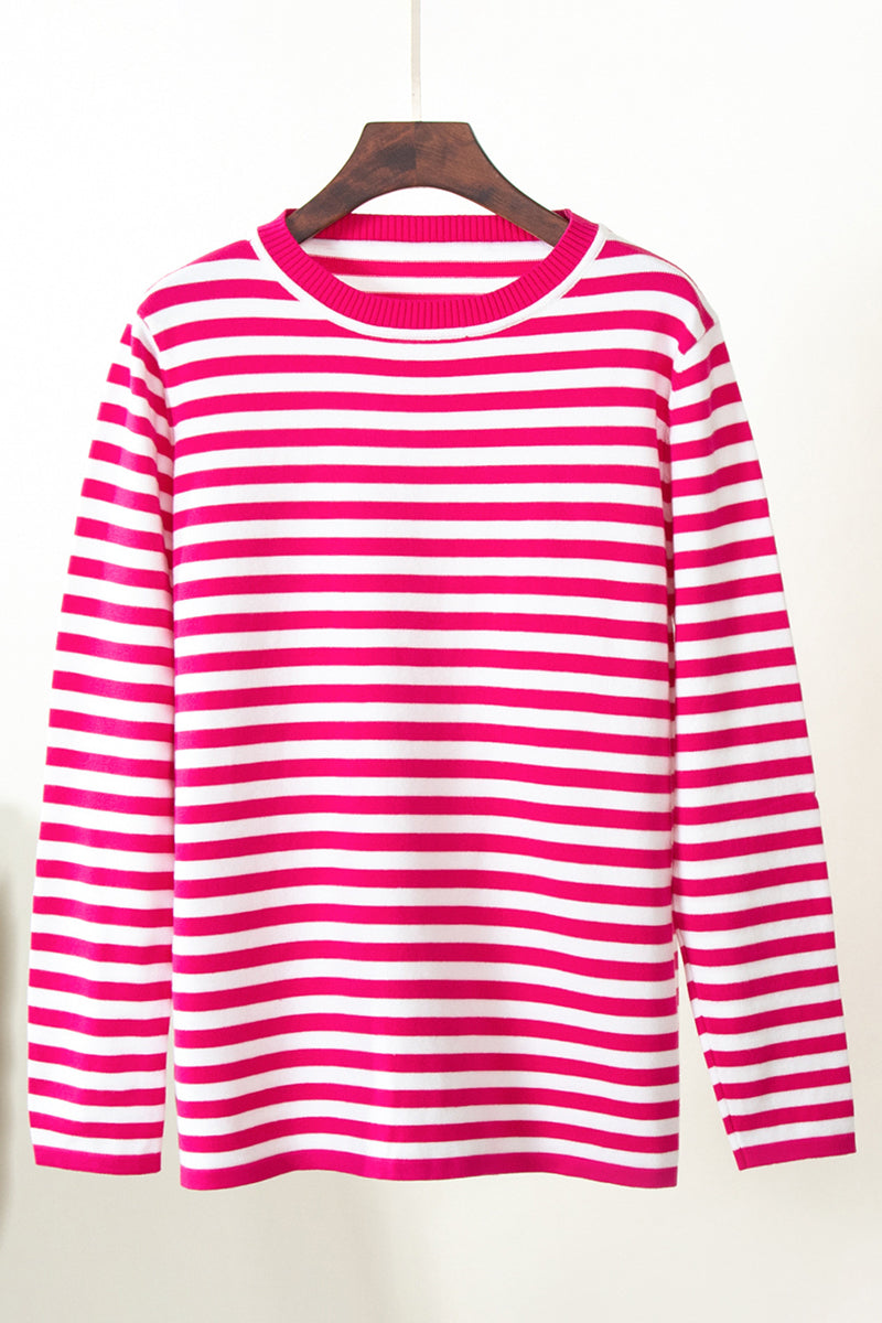 Striped Long Sleeve Sweater