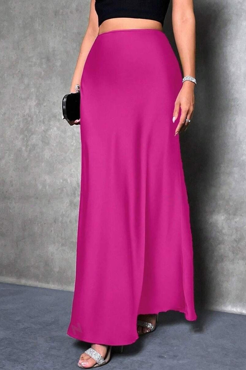 Elegant High-Waist Skirt
